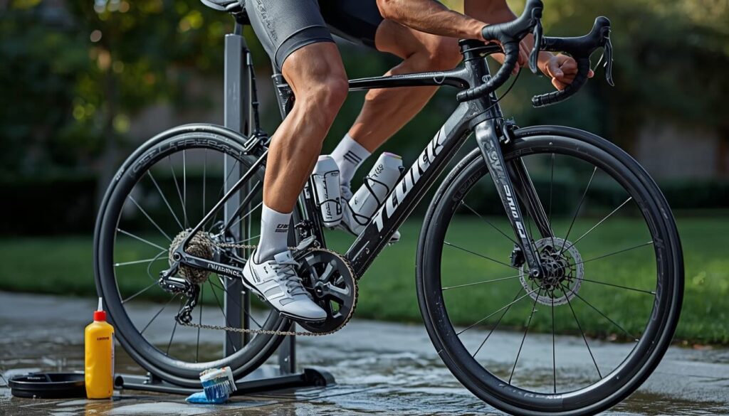 How to clean a road bike